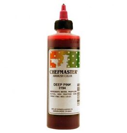 Chefmaster Airbrush Color 9oz. (Deep Pink)