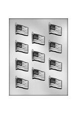Flag Chocolate Mold (1-5/8")