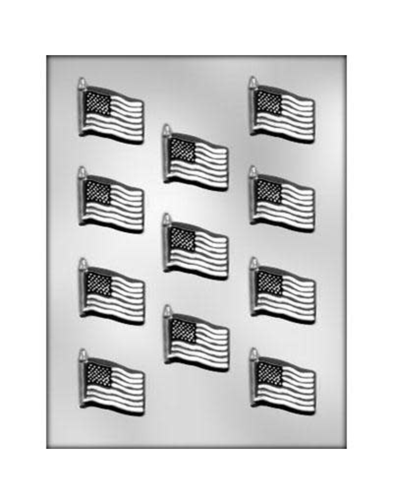 Flag Chocolate Mold (1-5/8")