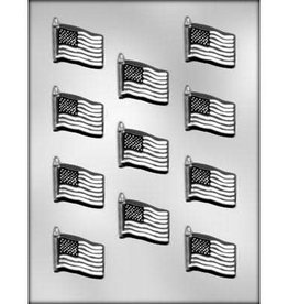 Flag Chocolate Mold (1-5/8")