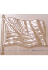 American Flag Chocolate Mold (7")
