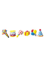 Mini Birthday Assortment Dec Ons (12/pkg)