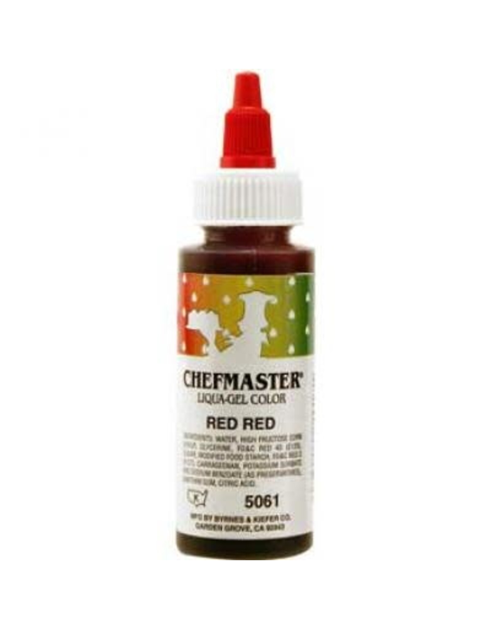 Red Red ChefMaster Liqua-Gel 2.3 OZ