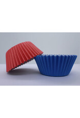 Celebakes Baking Cups-Red/Blue (50ct)