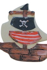 R and M Pirate Ship Cookie Cutter (4.5")
