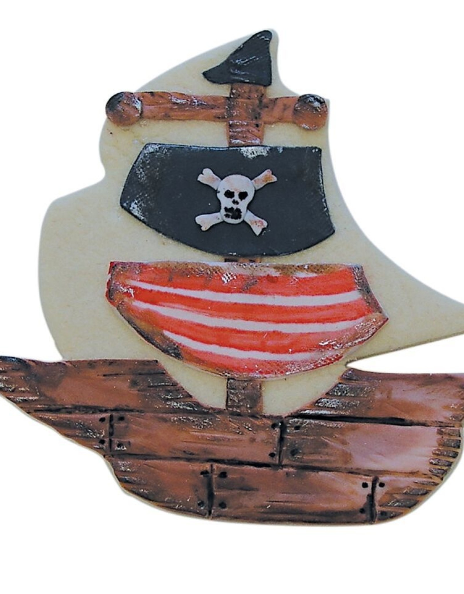 Pirate Ship Cookie Cutter (4.5")