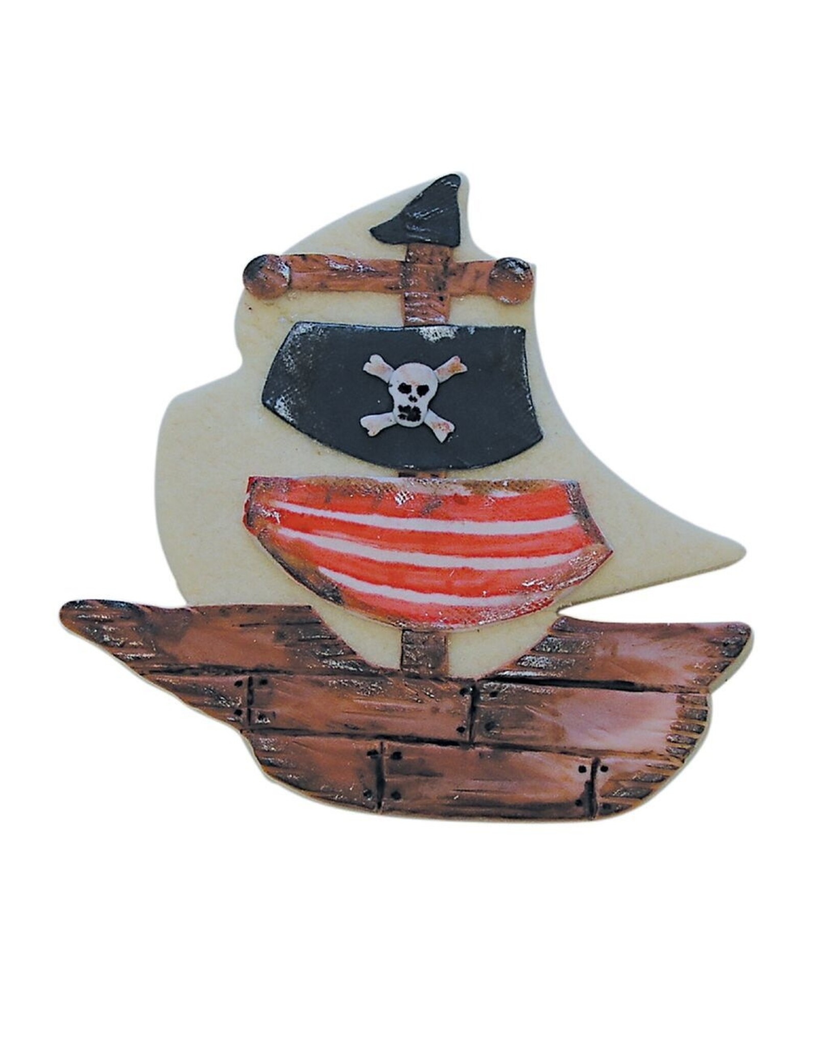 Pirate Ship Cookie Cutter (4.5")