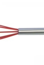 Mini Silicone Whisk - Red (5.75")
