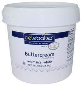 Celebakes Buttercream Icing (Whimsical White) 8#