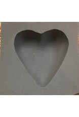 Heart Rubber Mint Mold (1")