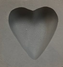 Heart Rubber Mint Mold (1")