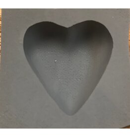 Heart Rubber Mint Mold (1")