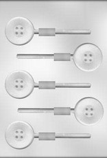 Button Chocolate Sucker Mold (1-3/4")
