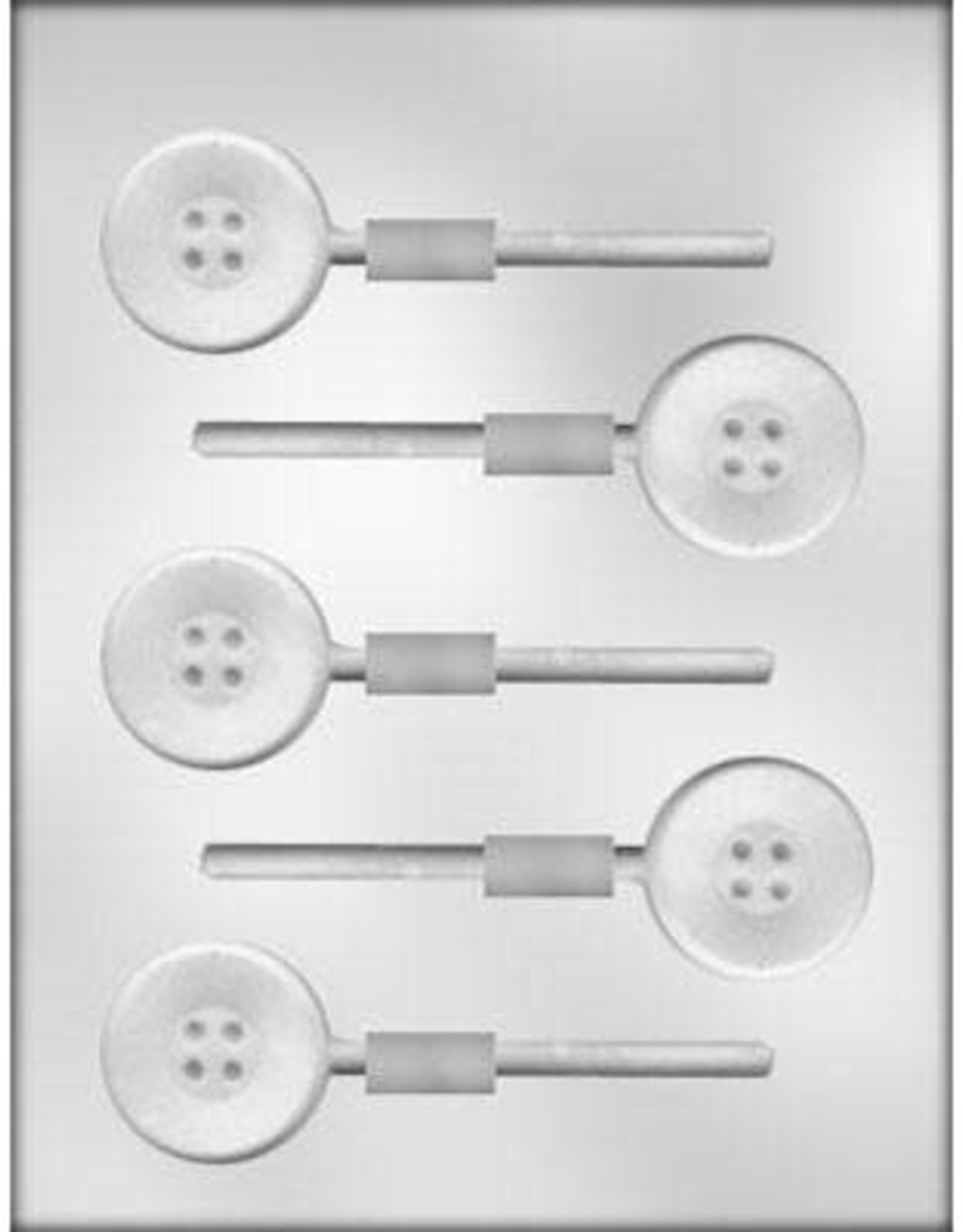 Button Chocolate Sucker Mold (1-3/4")