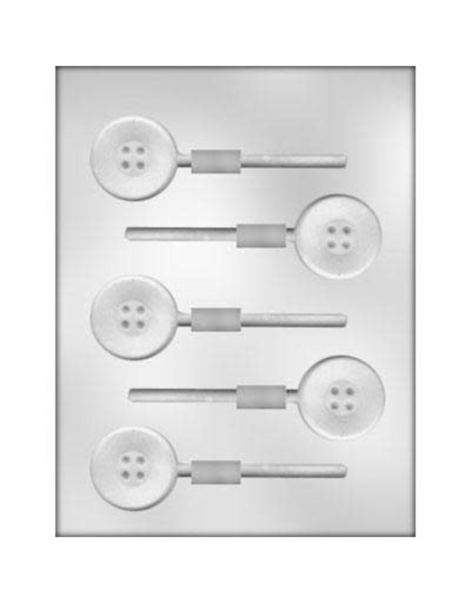 Button Chocolate Sucker Mold (1-3/4")
