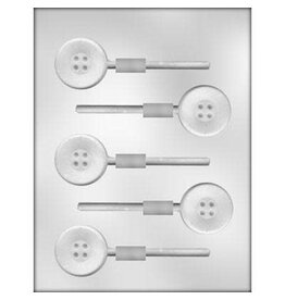 Button Chocolate Sucker Mold (1-3/4")