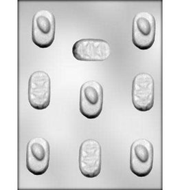 Oval Candy Pieces Chocolate Mold (2")