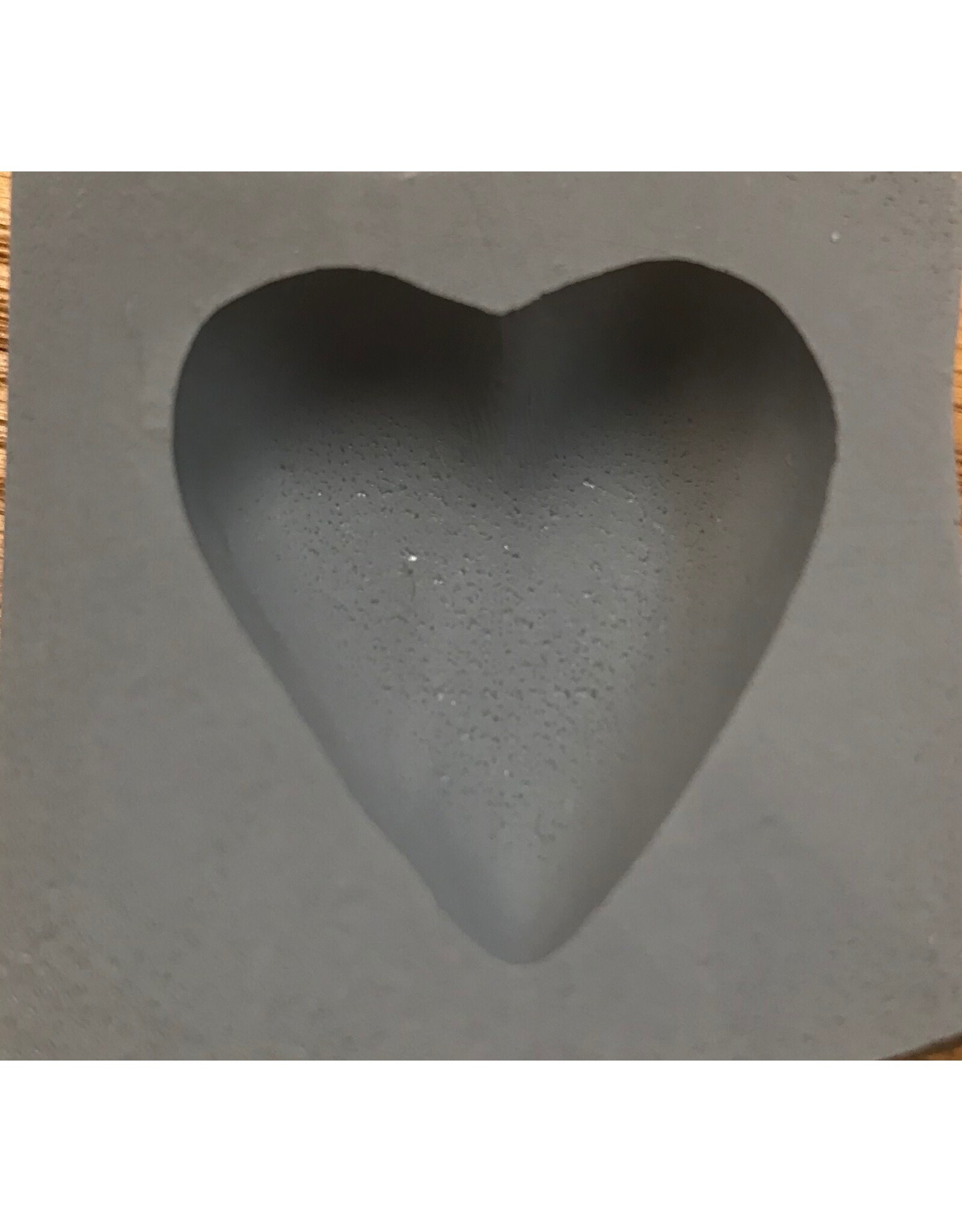 Heart Rubber Mint Mold (1")