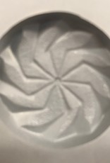 Round Pinwheel Mint Mold