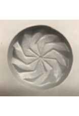 Round Pinwheel Mint Mold