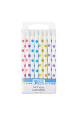 White Polka Dots Assorted Candles
