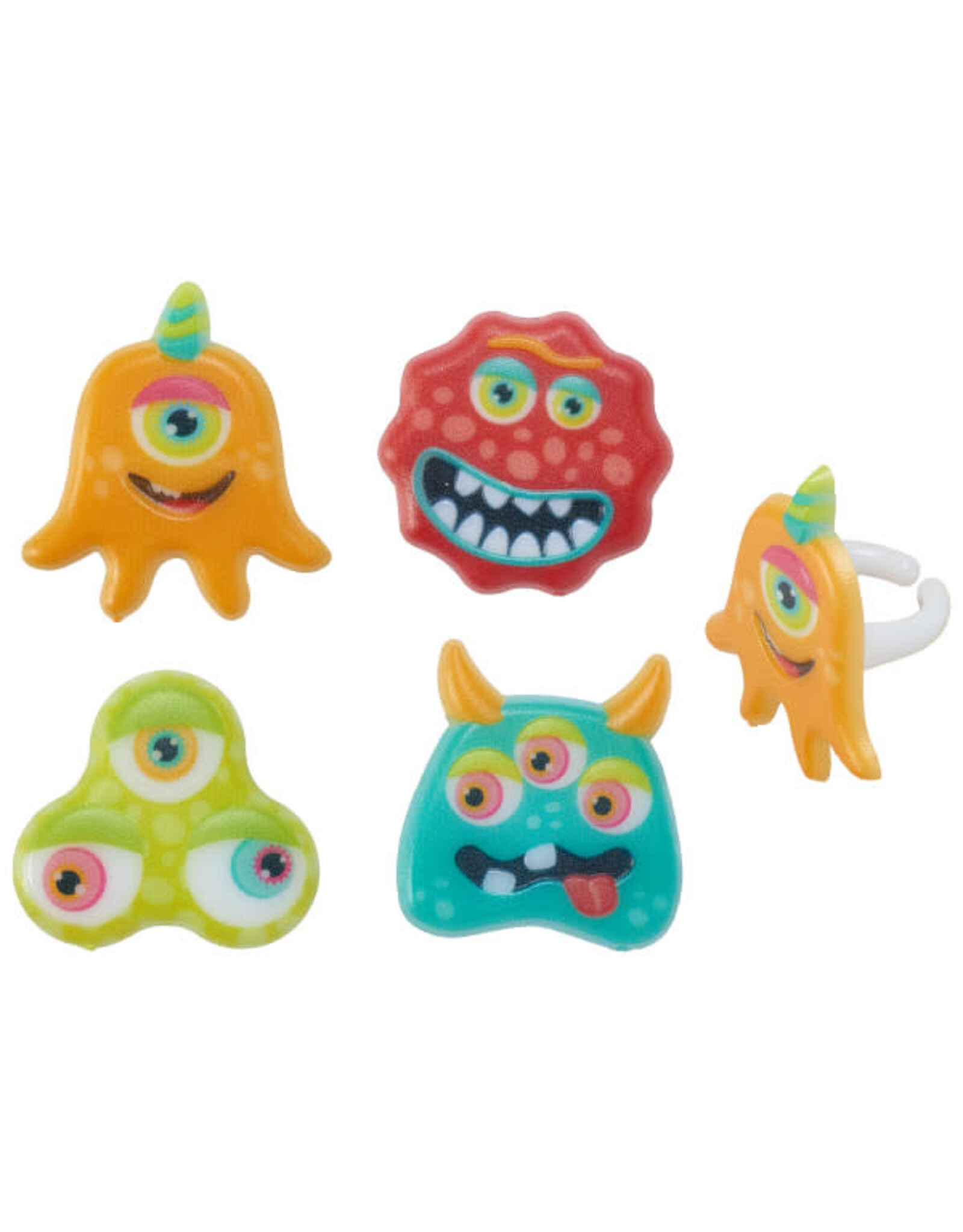Eyeball Monster Cupcake Rings (12ct)