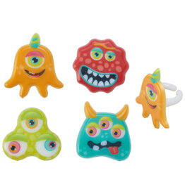 Eyeball Monster Cupcake Rings (12ct)