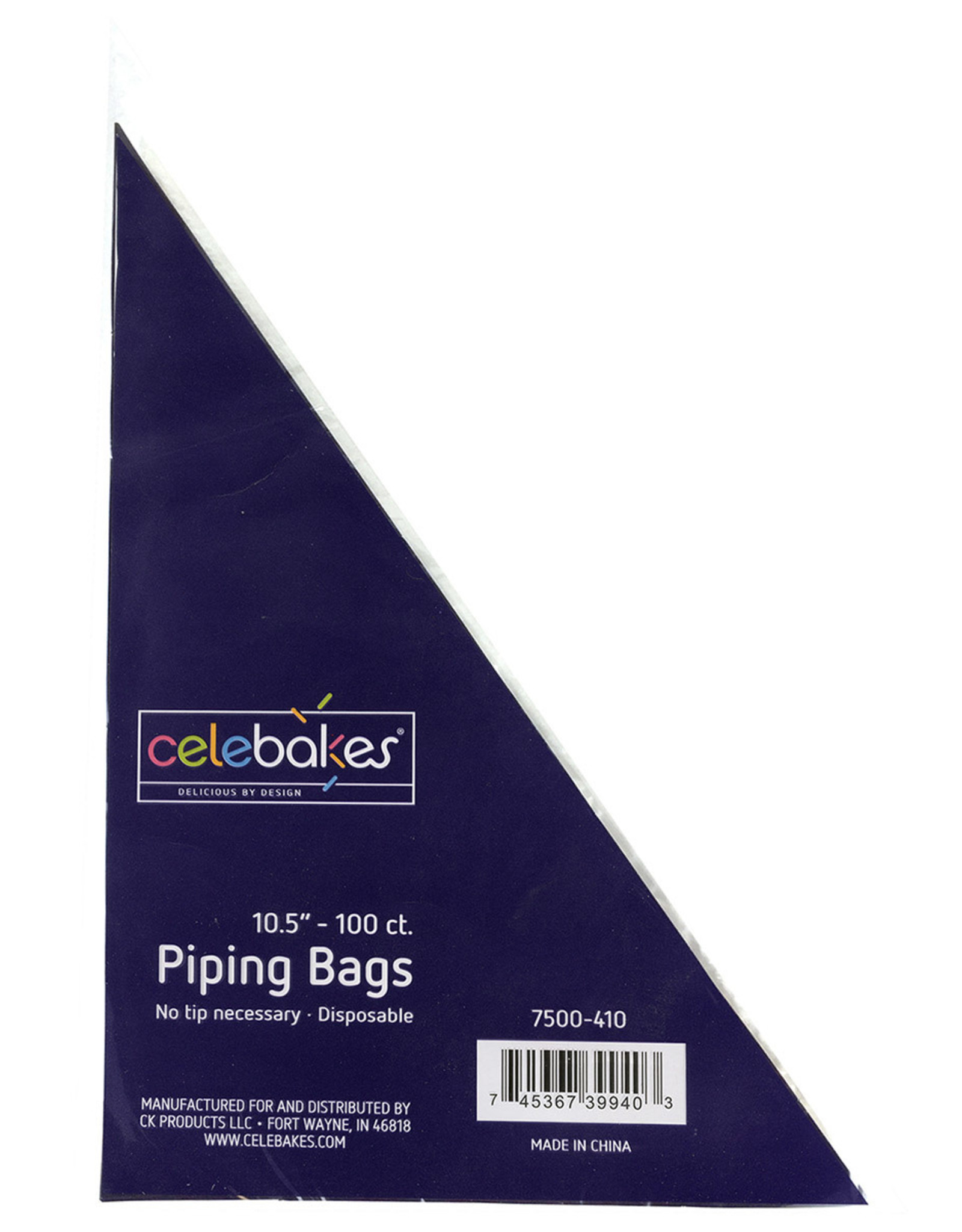 Celebakes Tipless Bags - 10.5" (100ct)