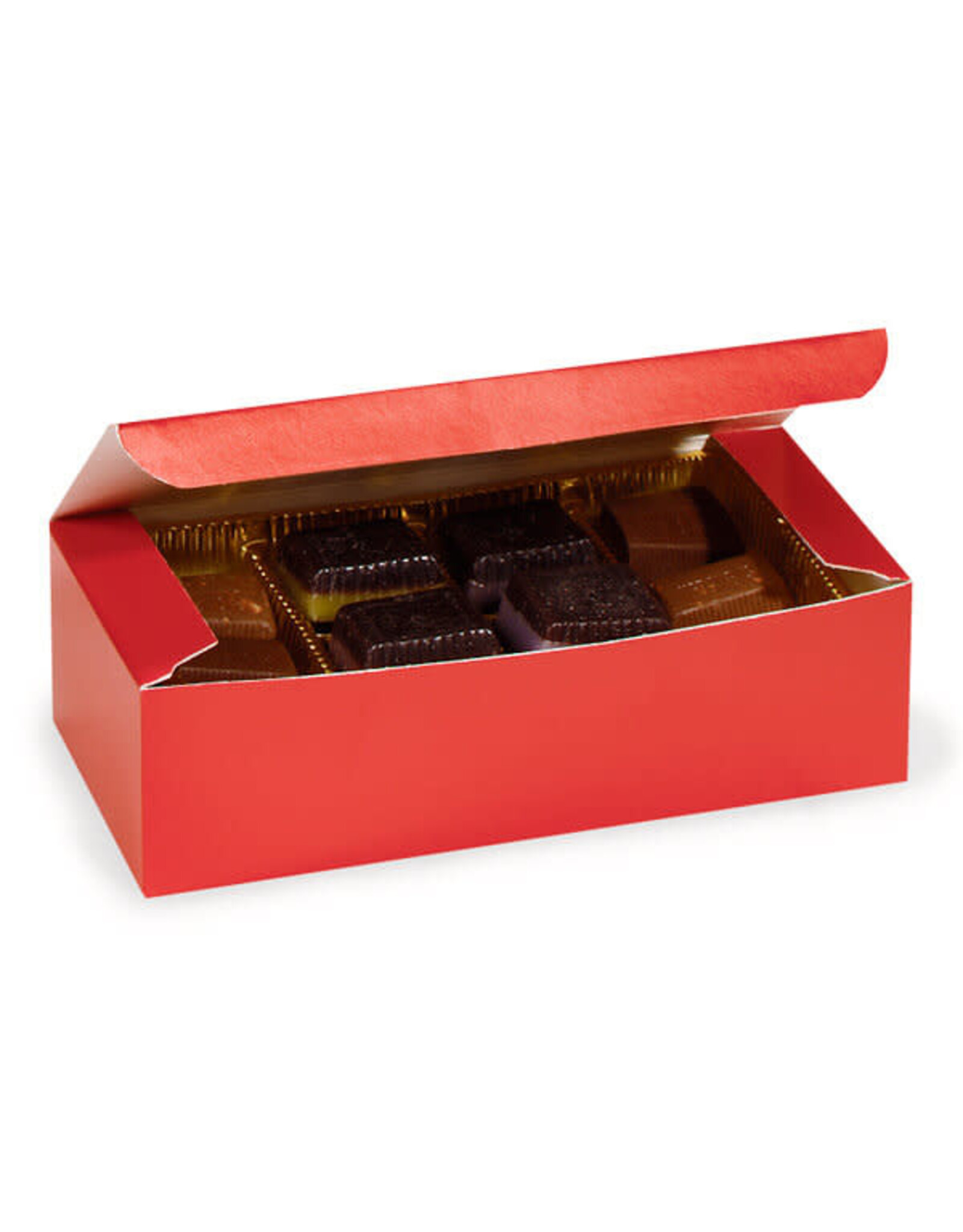 Red Candy Box (1 lb.) 7x3.5x2"