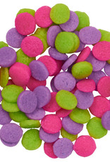 Neon Sequins Mini Quins (purple, lime green, pink)
