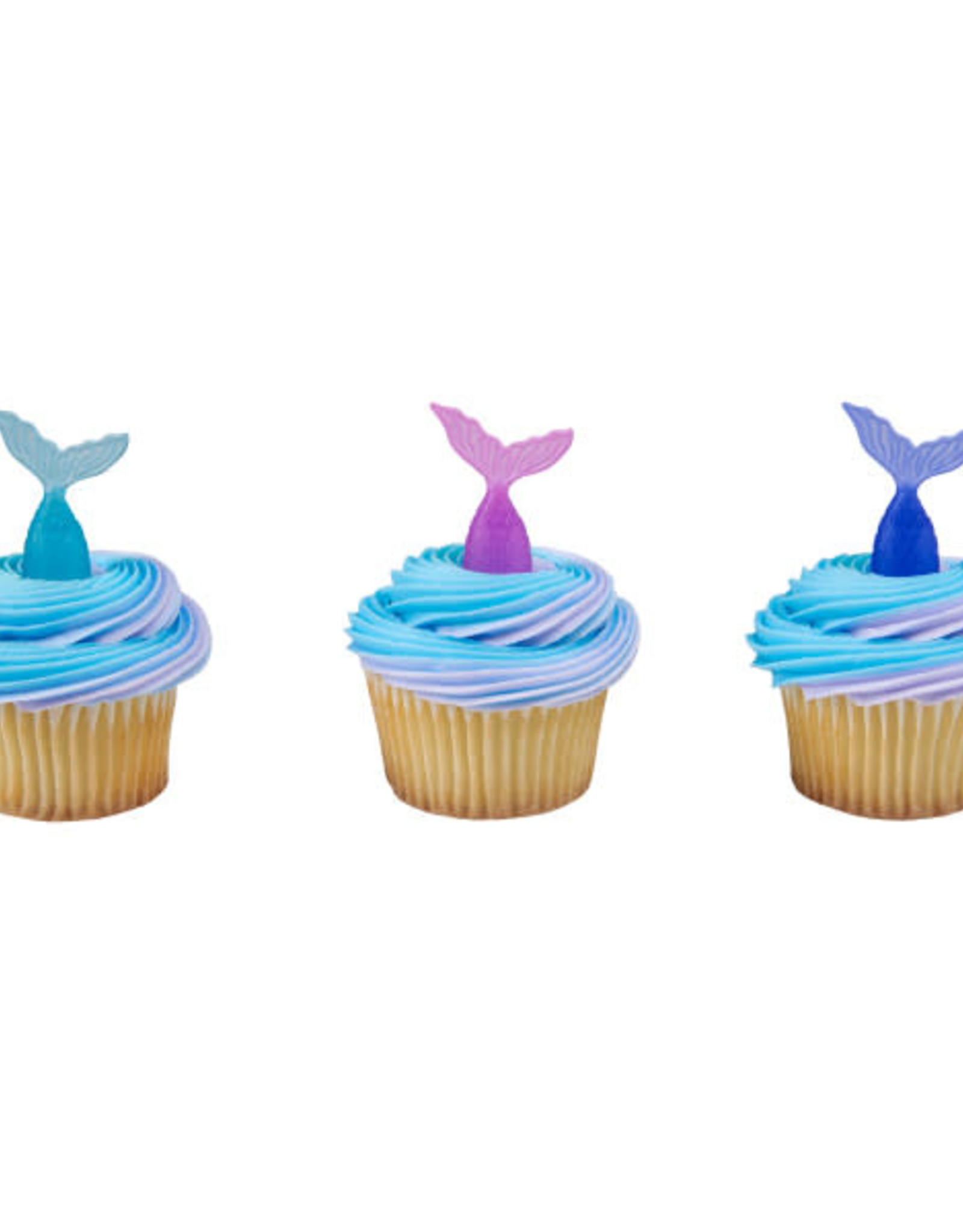 Mermaid Tail Cupcake Picks (12/pkg)