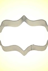 Elongated Plaque Cookie Cutter 4.75"