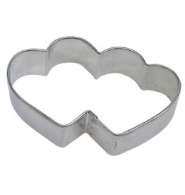 Double Heart Cookie Cutter (5.25")