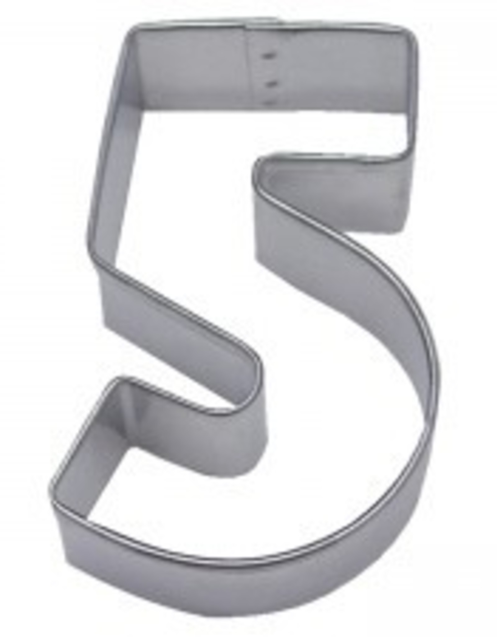 R and M Number "5" Cookie Cutter