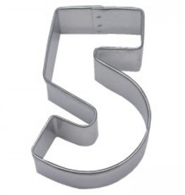 Number "5" Cookie Cutter