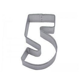 Number "5" Cookie Cutter