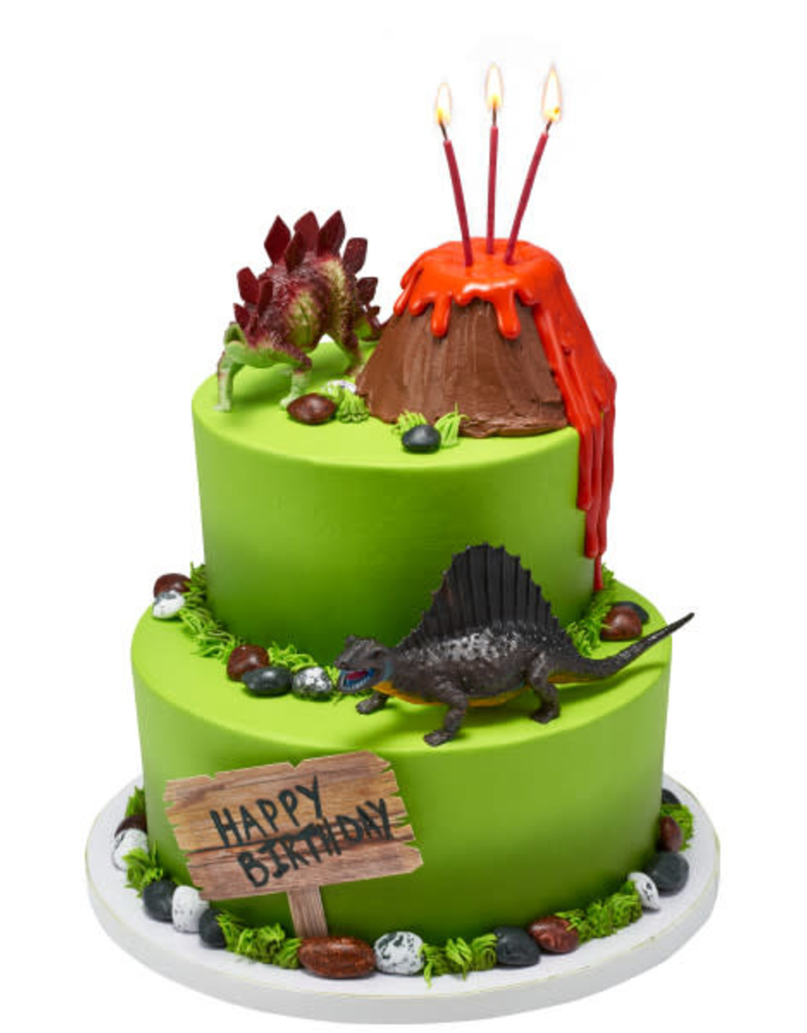 Dinosaur Pals Decoset Cake Topper(2pc)