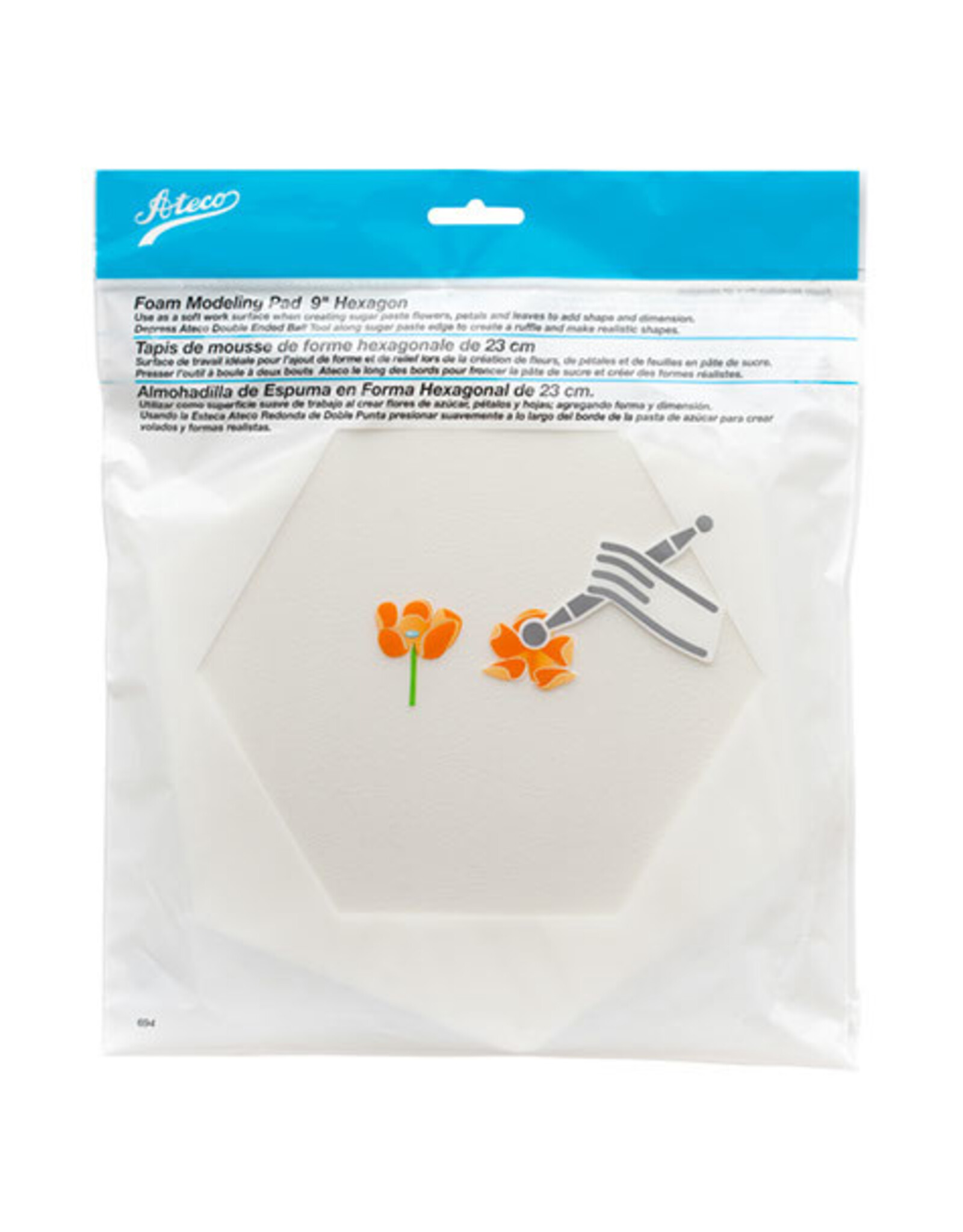 Foam Modeling Pad - 9" Hexagon