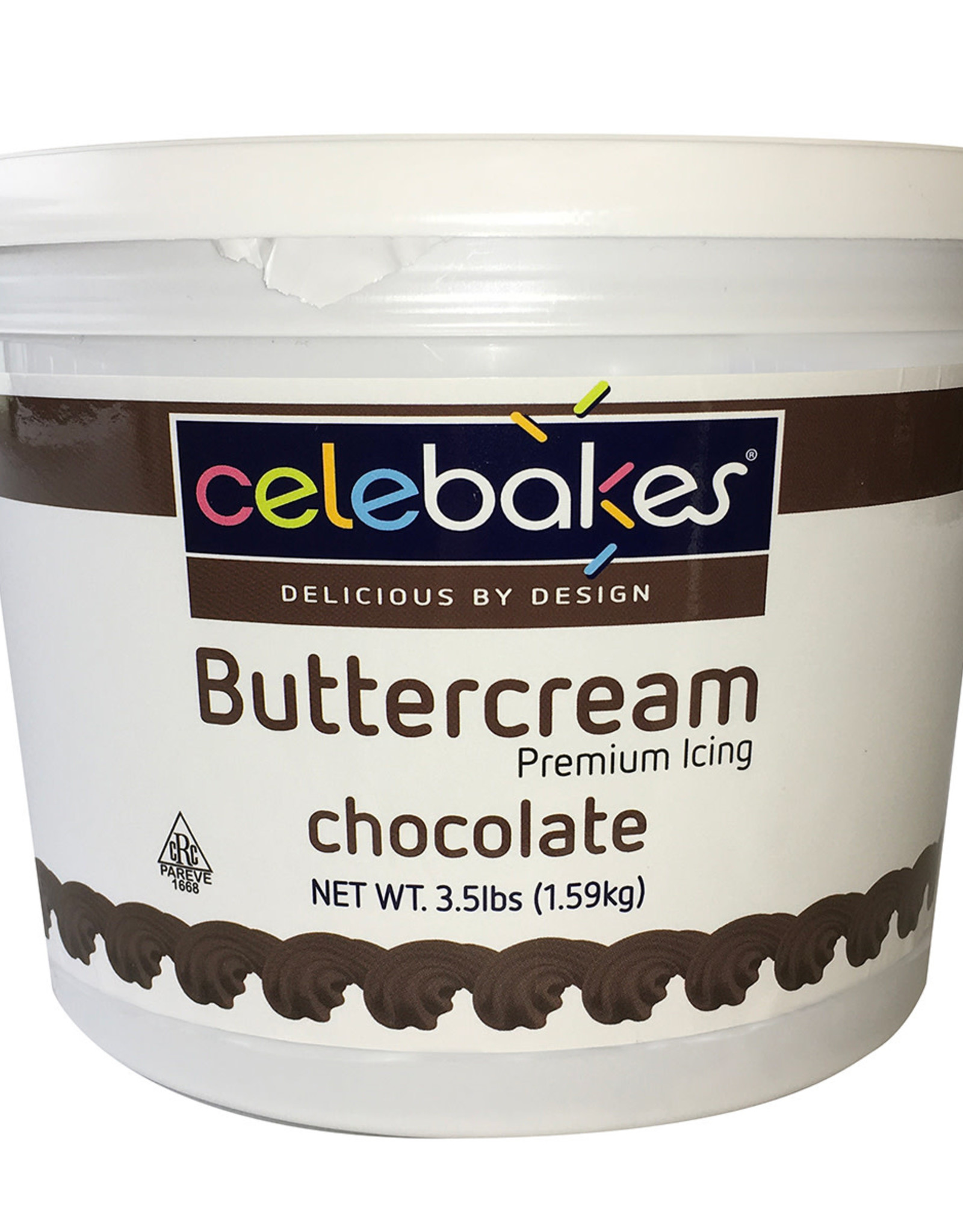 Chocolate Buttercream-PHO Free (3-1/2#)