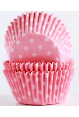 Pink (Light) Polka Dot Baking Cups(30-35ct)