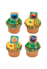 Sesame Street Bright & Fun Cupcake Rings