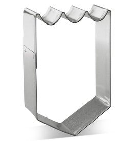 Castle Royal Banner Cookie Cutter (3.75")