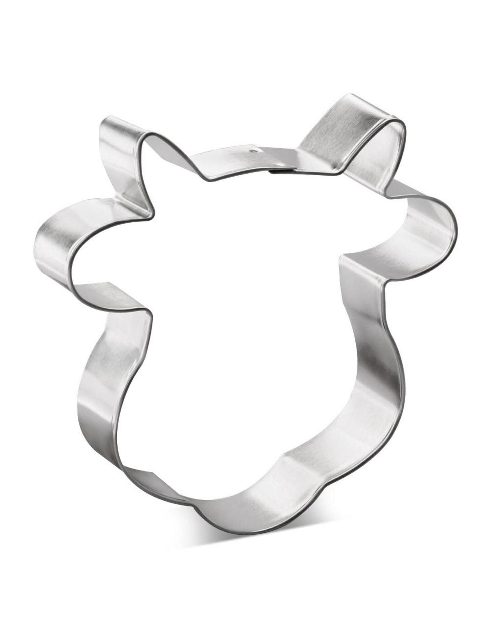 Cow Face Cookie Cutter (4.25")