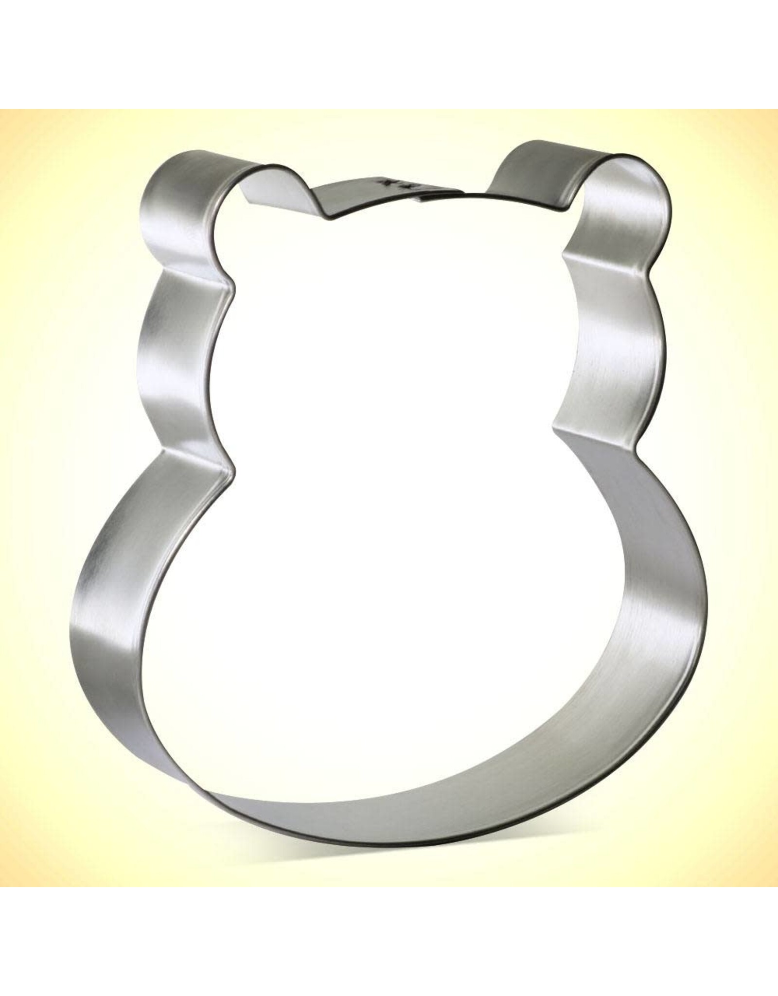 Hippo Face Cookie Cutter (3.75")