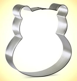 Hippo Face Cookie Cutter (3.75")
