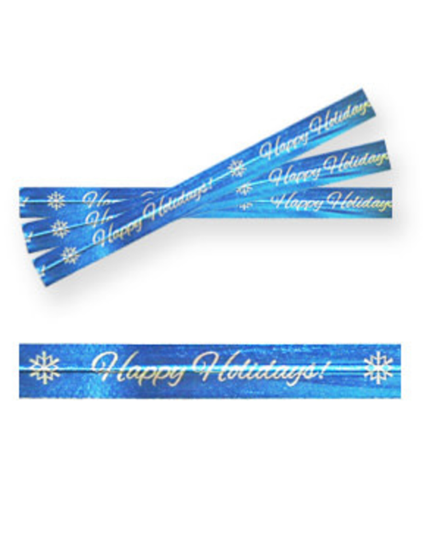 Happy Holidays Twist Ties- 25ct