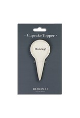 Hooray Cupcake Topper