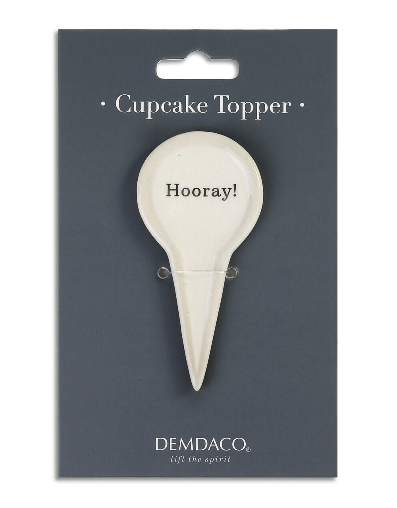 Hooray Cupcake Topper