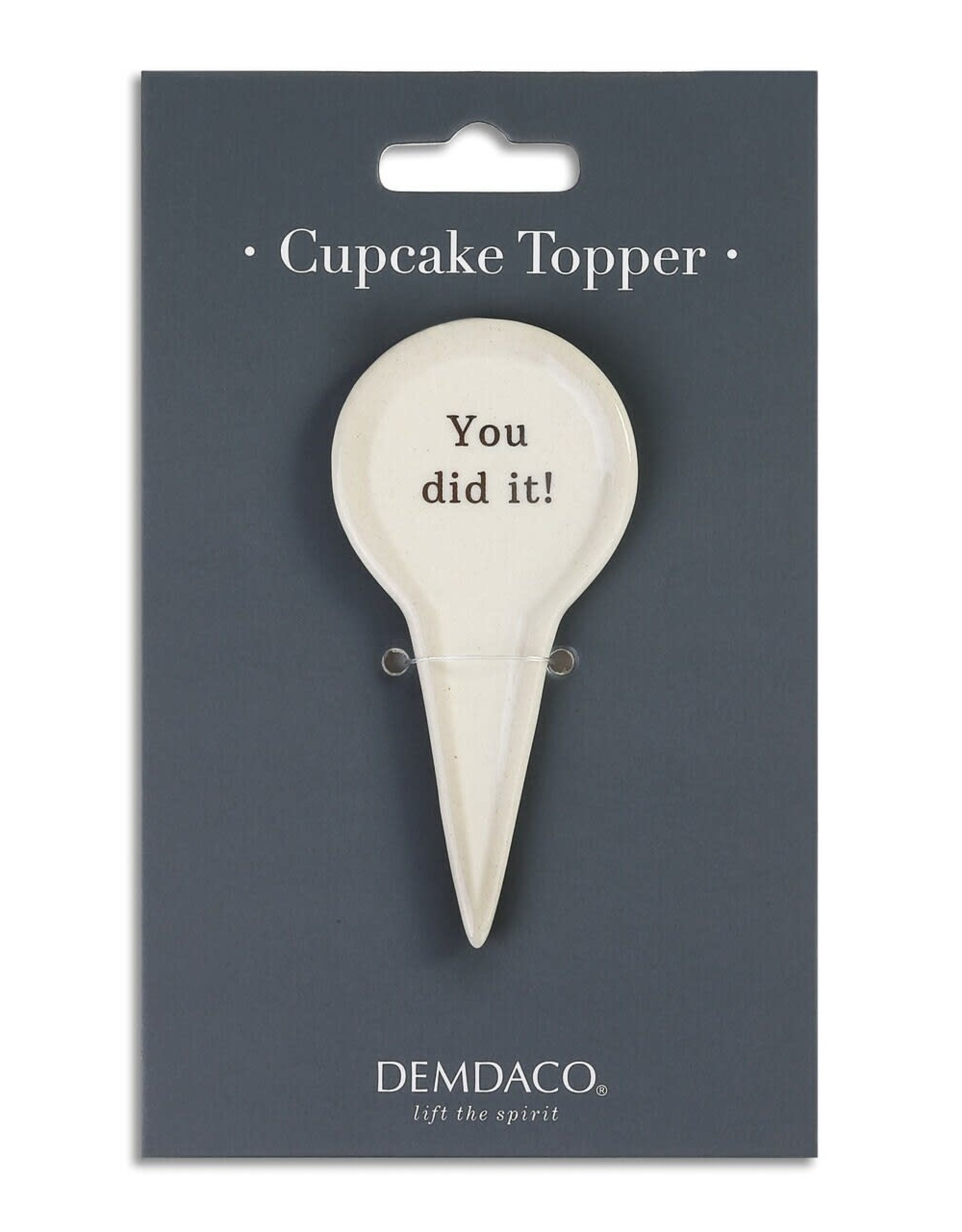 You Did It Cupcake Topper