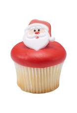 Santa Face Cupcake Rings (12/pkg)